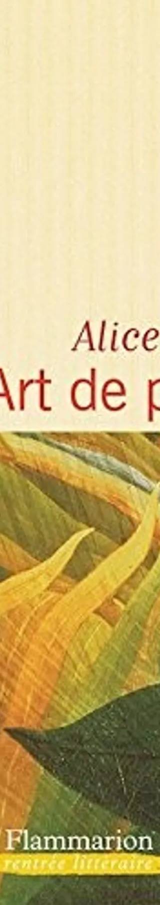 Couverture de L'Art de perdre, Alice Zeniter