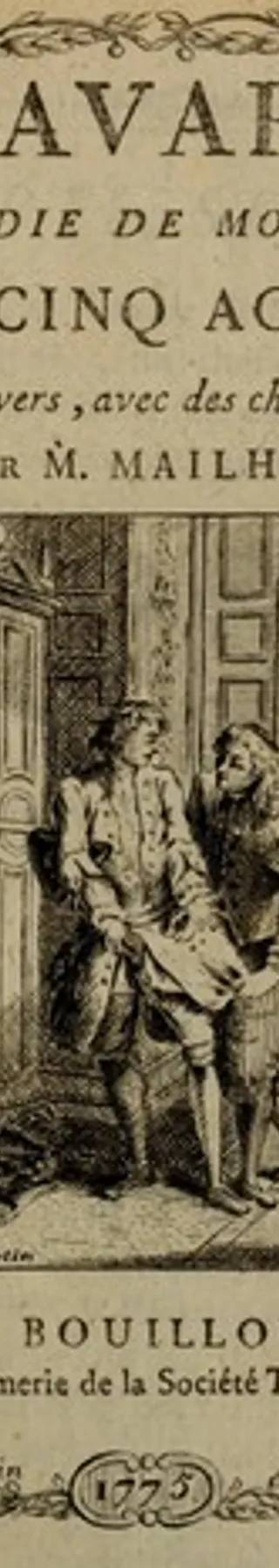 Couverture de L'Avare, Molière