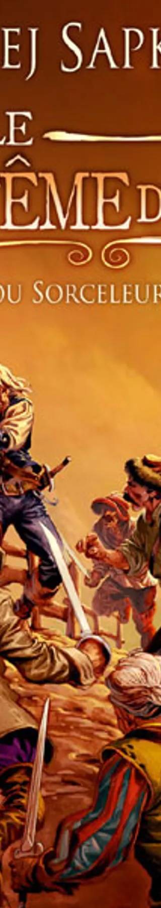 Couverture de « Le baptême du feu », Andrzej Sapkowski