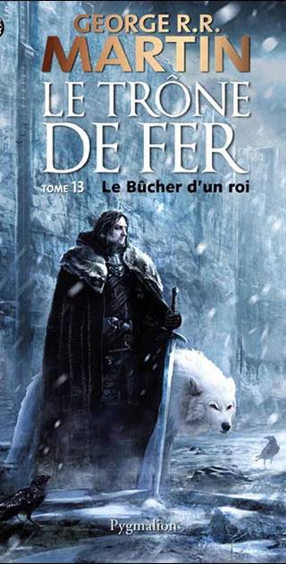 Couverture de le bucher d'un roi, George R.R. Martin