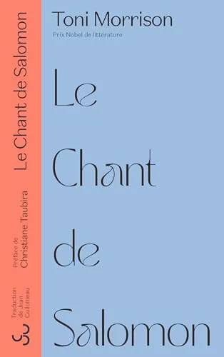 Couverture de Le Chant de Salomon, Toni Morrison