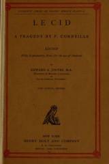 Couverture de Le Cid, Pierre Corneille