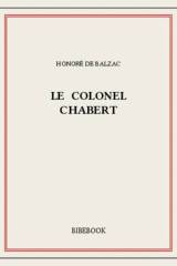 Couverture de Le Colonel Chabert, Honoré de Balzac