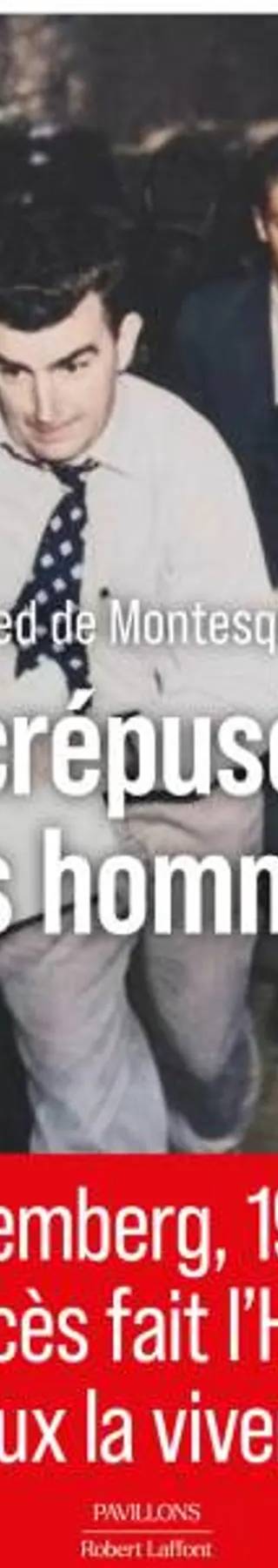 Couverture de Le Crépuscule des hommes, Alfred de Montesquiou