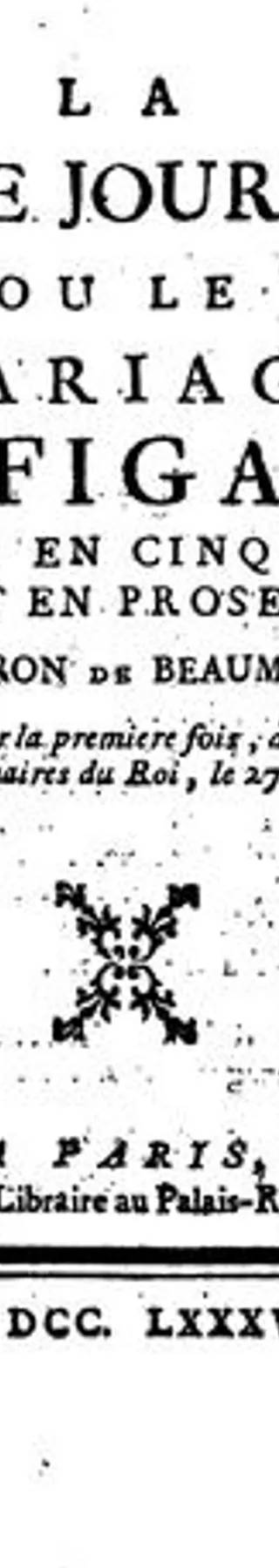Couverture de Le Mariage de Figaro, Pierre-Augustin Caron de Beaumarchais