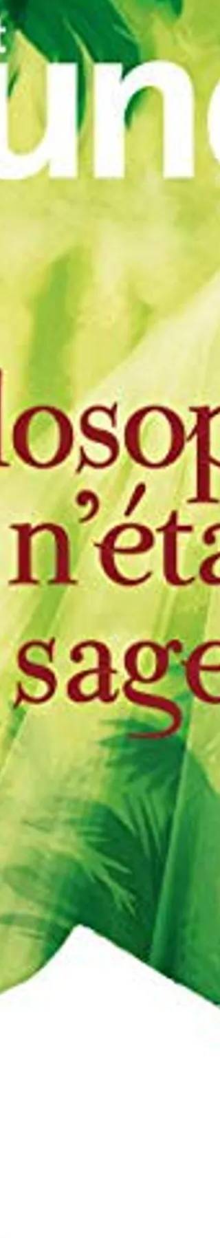 Couverture de Le philosophe qui n’était pas sage, Laurent Gounelle