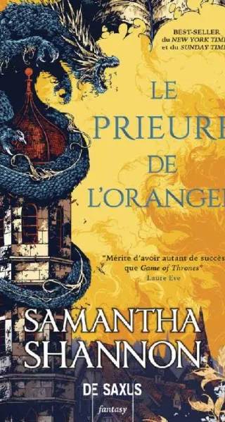 Couverture de « Le Prieuré de l'Oranger », Samantha Shannon