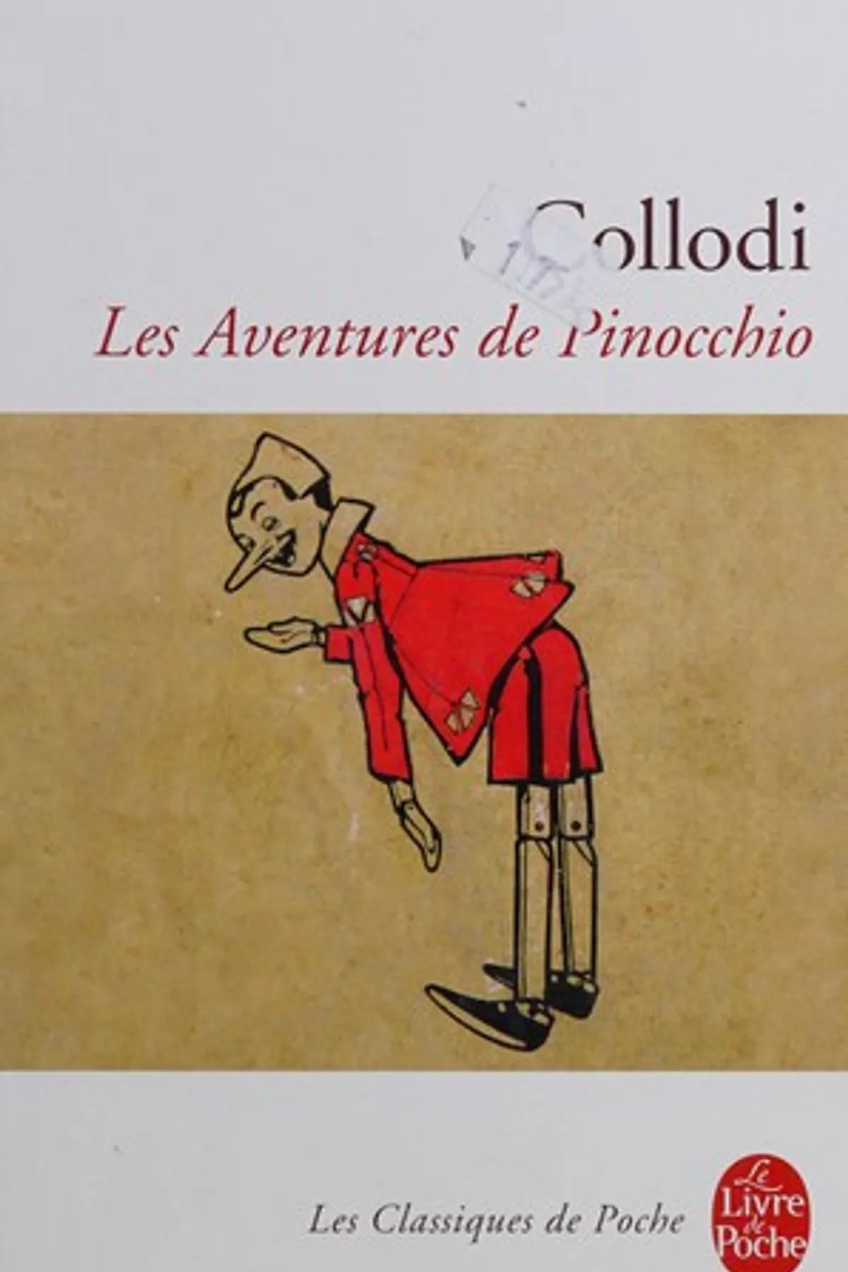 Couverture de Les Aventures de Pinocchio, Carlo Collodi
