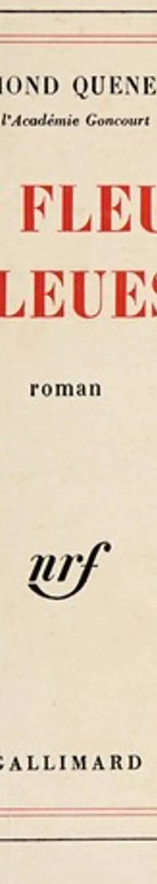 Couverture de Les Fleurs Bleues, Raymond Queneau