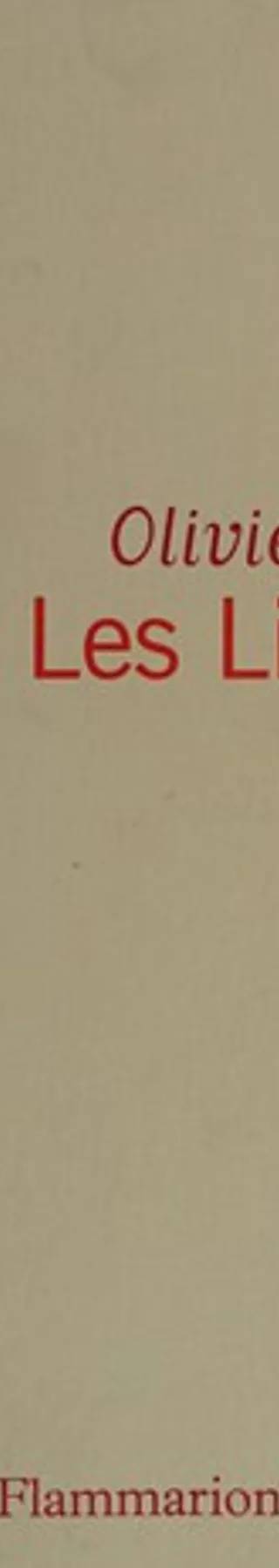 Couverture de « Les lisières », Olivier Adam