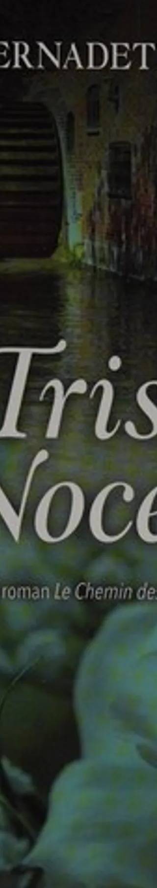 Couverture de Les Tristes noces, Marie-Bernadette Dupuy