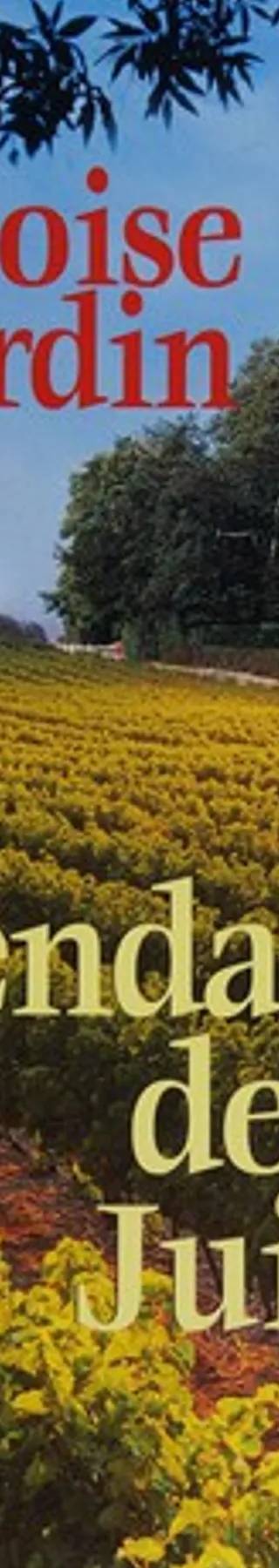 Couverture de Les vendanges de Juillet, Françoise Bourdin