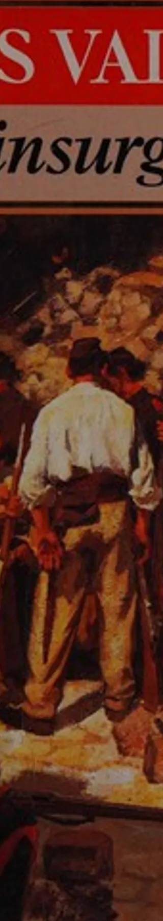 Couverture de L'Insurgé, Jules Vallès