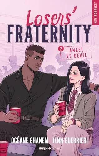 Couverture de Loser's fraternity T2 : Angel vs Devil, Océane Ghanem, Jenn Guerrieri