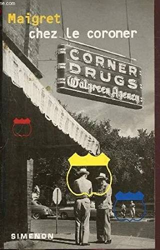 Couverture de Maigret et le coroner, Georges Simenon