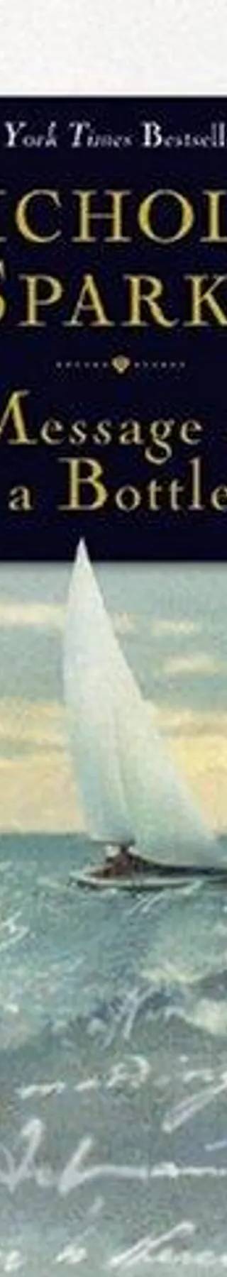 Cover of Message In A Bottle by Nicholas Sparks