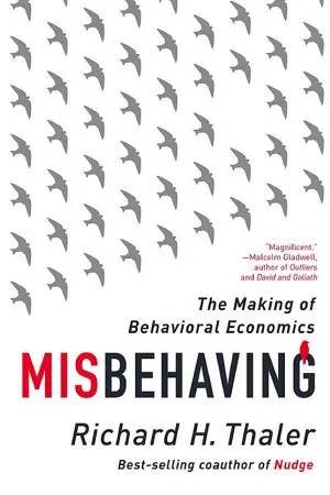 Couverture de Misbehaving: The Making of Behavioral Economics, Richard H. Thaler