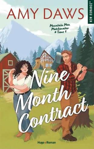 Couverture de Nine Month Contract, Amy Daws