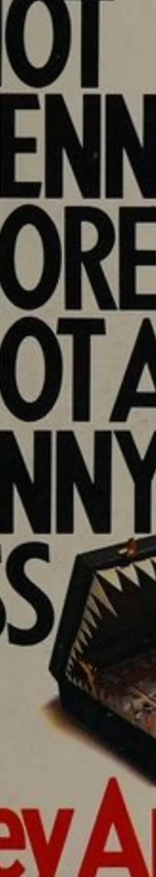 Cover of Not a Penny more, Not a Penny less by Jeffrey Archer