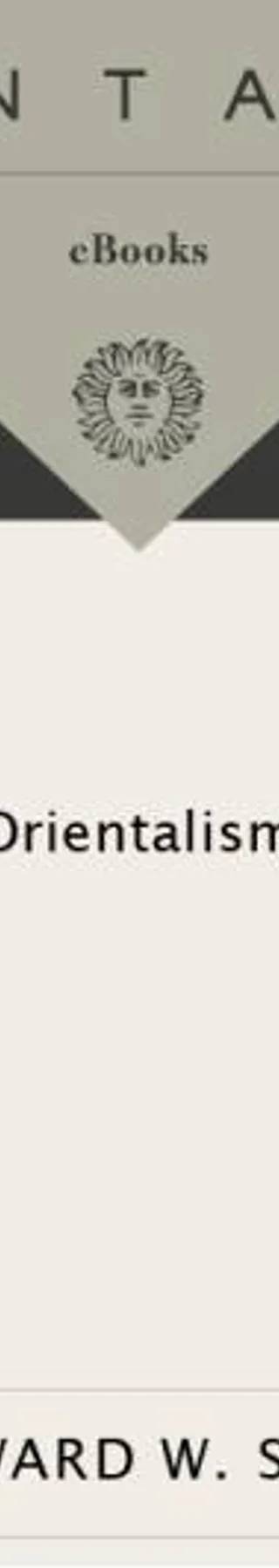 Cover of Orientalism by Edward W. Said
