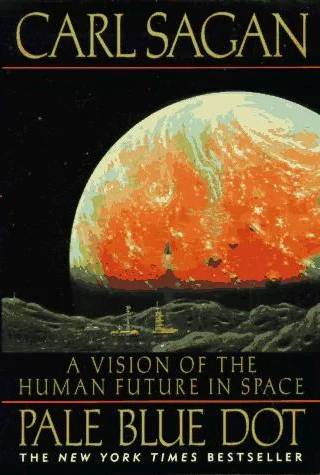 Cover of Pale Blue Dot by Carl Sagan
