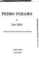 Couverture de Pedro Páramo, Juan Rulfo