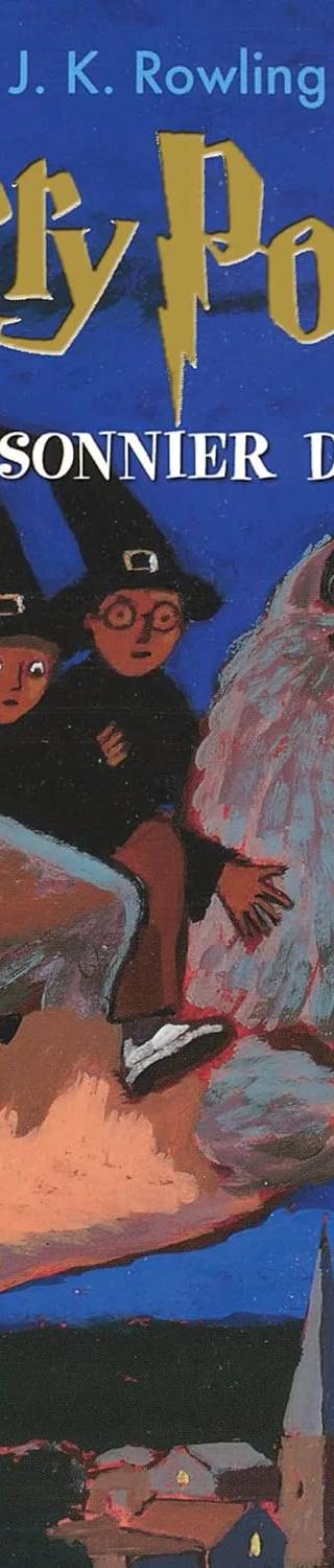 Couverture de « Harry Potter et le Prisonnier d'Azkaban », J.K. Rowling