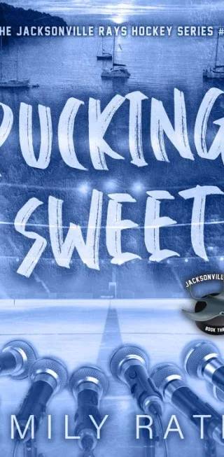 Cover of Pucking Sweet: An MMF Workplace Hockey Romance by Emily Rath