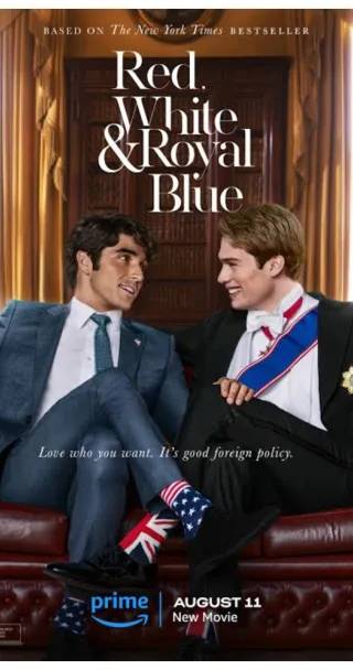 Cover of Red, White & Royal Blue by Casey McQuiston