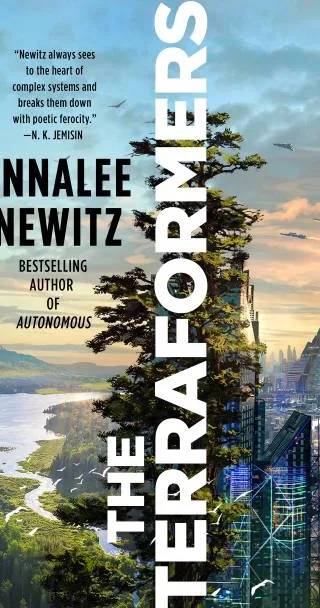 Couverture de « The Terraformers », Annalee Newitz