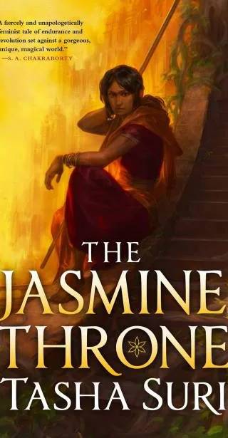 Cover of The Jasmine Throne by Tasha Suri