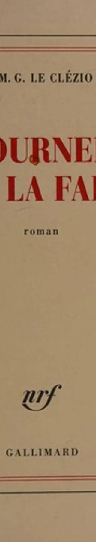 Couverture de Ritournelle de la faim, J.M.G Le Clézio