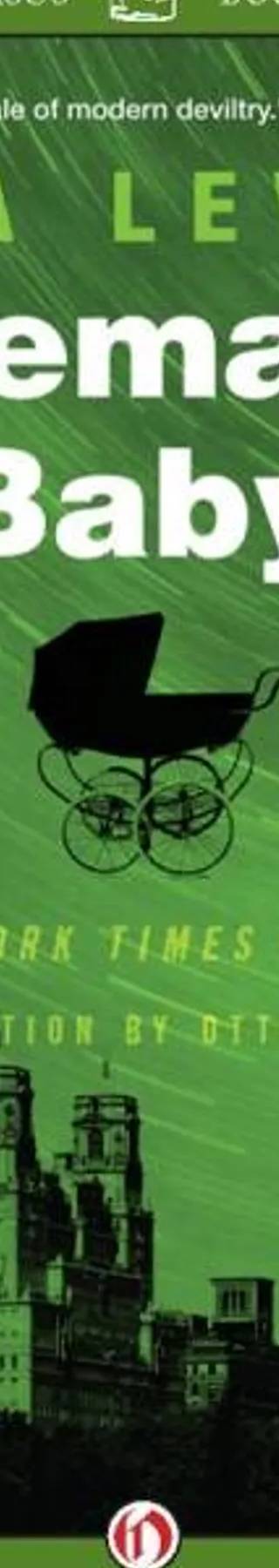 Couverture de Rosemary's Baby, Ira Levin, Otto Penzler