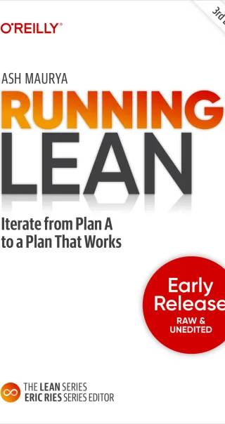 Cover of RUNNING LEAN : iterate from plan a to a plan that works by Ash Maurya