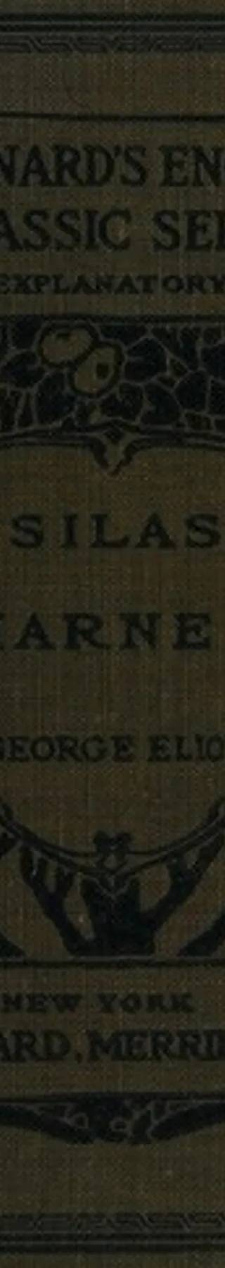 Couverture de SILAS MARNER, George Eliot
