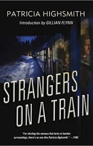 Couverture de Strangers On a Train, Patricia Highsmith, Michael Nation