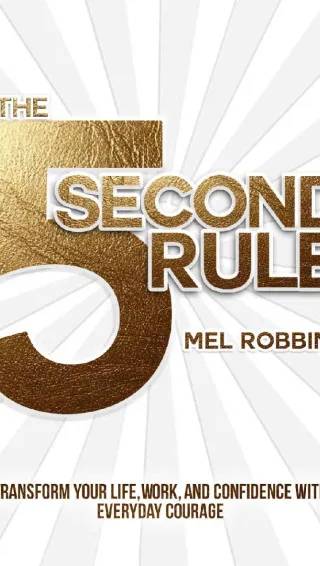 Cover of The 5 Second Rule by Mel Robbins