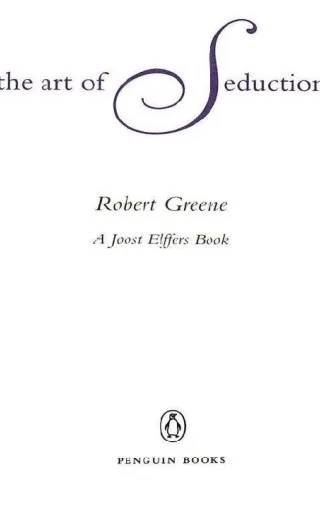 Couverture de The Art of Seduction, Robert Greene
