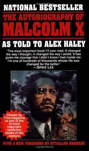 Couverture de The autobiography of Malcolm X, Malcolm X, Alex Haley