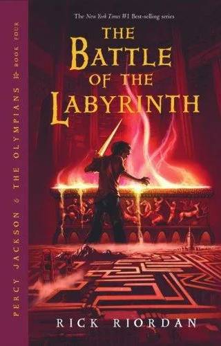 Cover of The Battle of the Labyrinth by Rick Riordan