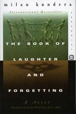 Cover of The book of laughter and forgetting by Milan Kundera