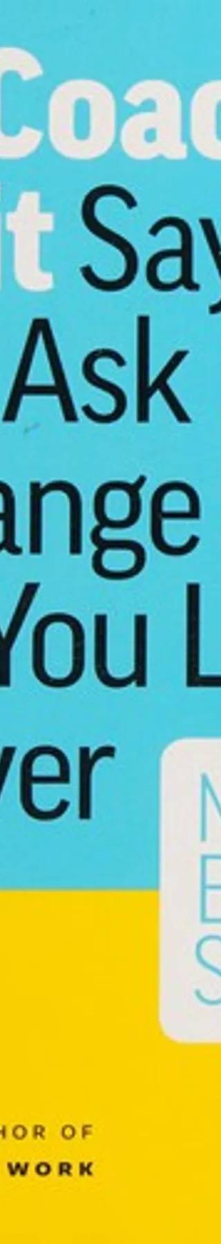 Couverture de « The Coaching Habit », Michael Bungay Stanier