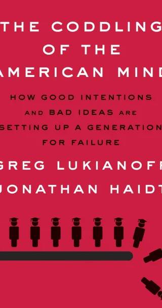 Couverture de The Coddling of the American Mind, Greg Lukianoff, Jonathan Haidt