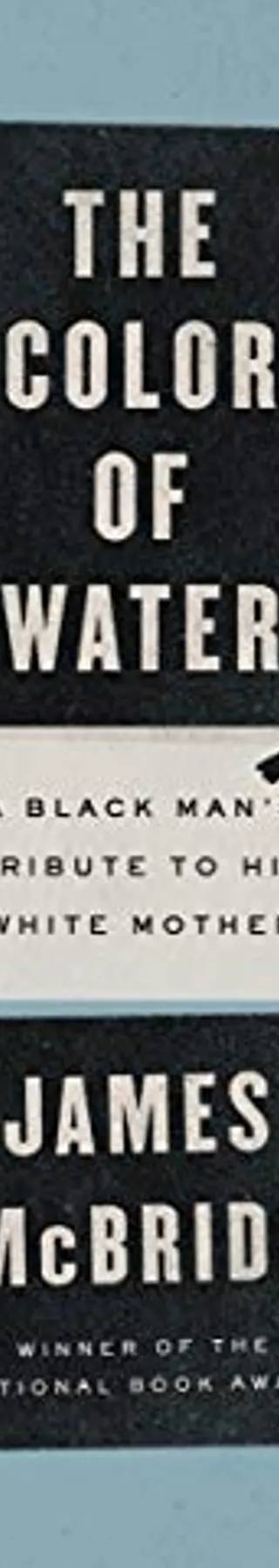 Couverture de The color of water : a Black man's tribute to his white mother, James McBride