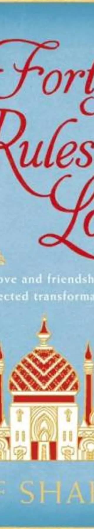 Cover of The Forty Rules of Love by Elif Shafak