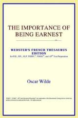 Cover of The Importance of Being Earnest by Oscar Wilde