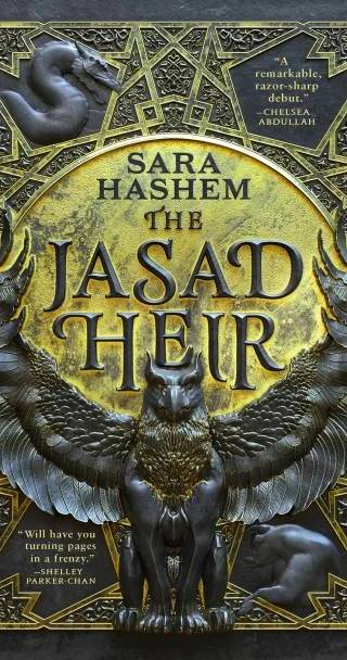 Couverture de The Jasad Heir (The Scorched Throne, #1), Sara Hashem
