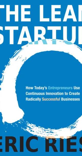 Couverture de The Lean Startup, Eric Ries