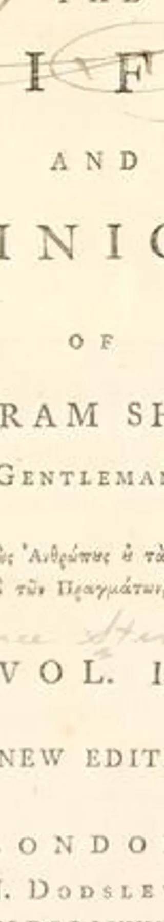 Cover of The Life and Opinions of Tristram Shandy, Gentleman by Laurence Sterne