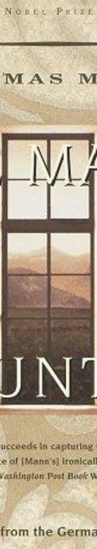 Couverture de « The Magic Mountain », Thomas Mann